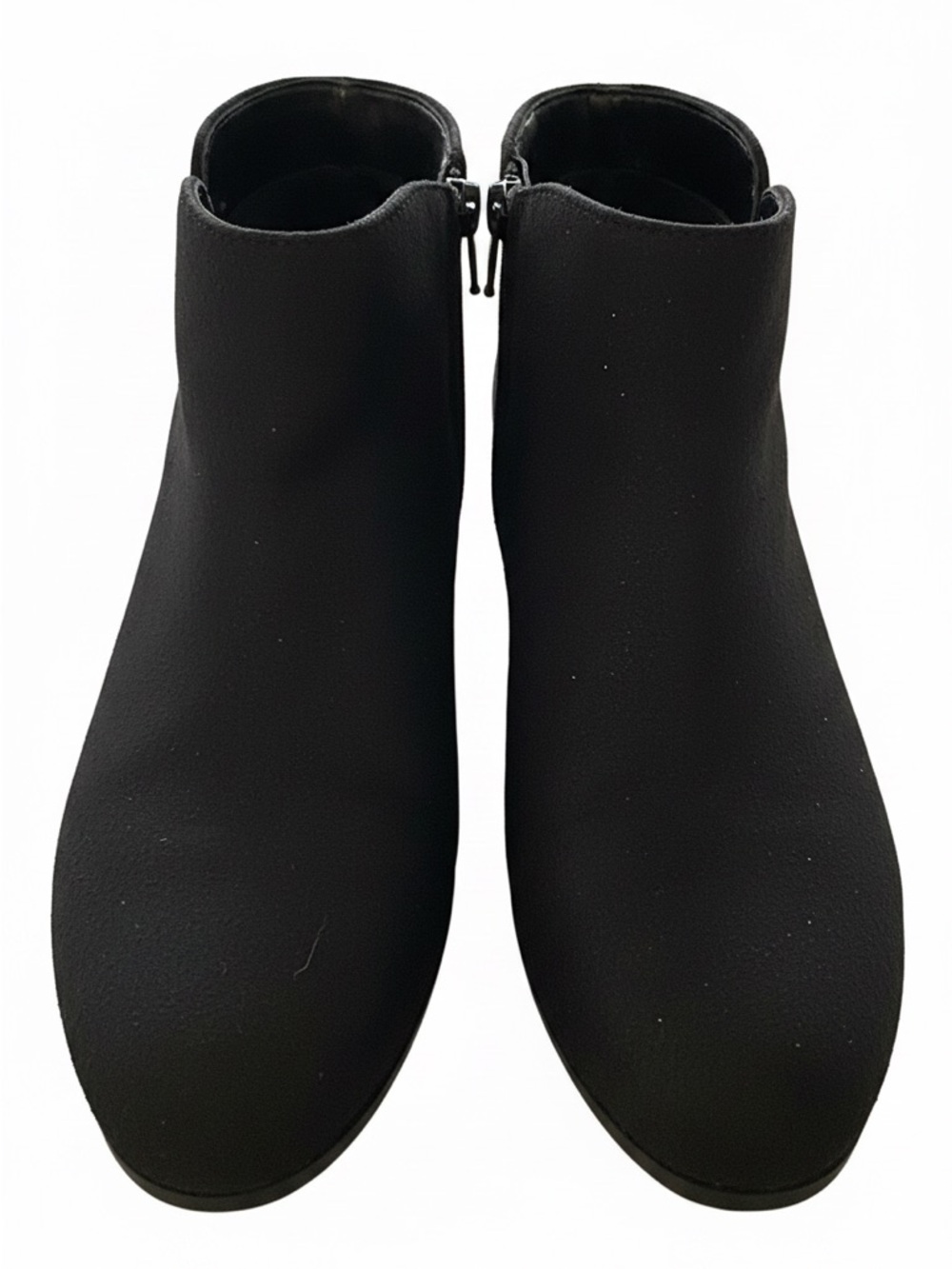 Cat & Jack Black Glitter Ankle Booties